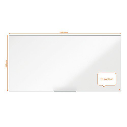 Nobo ImpressionPro Whiteboard Enamel 1800 x 900