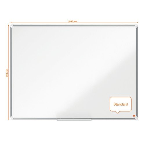 Nobo Premium Plus Steel  Whiteboard 1200x900