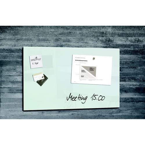 Sigel Magnetic Glass Board White 780x480x15mm
