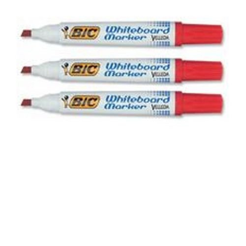 Bic Velleda Drywipe Marker Bullet Red