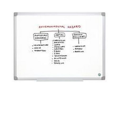 BiOffice Earth NonMagnetic Melamine Drywipe Board 1800x1200mm MA2700790
