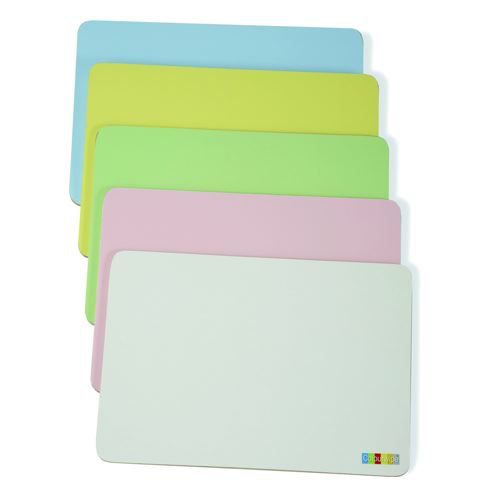 Colourwipe Board A4 Multi Pack Pack 5