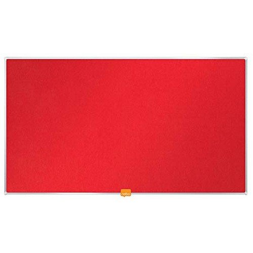 Nobo Impression Pro 32" Felt Red Noticeboard