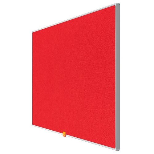 Nobo Impression Pro 85" Felt Red Noticeboard