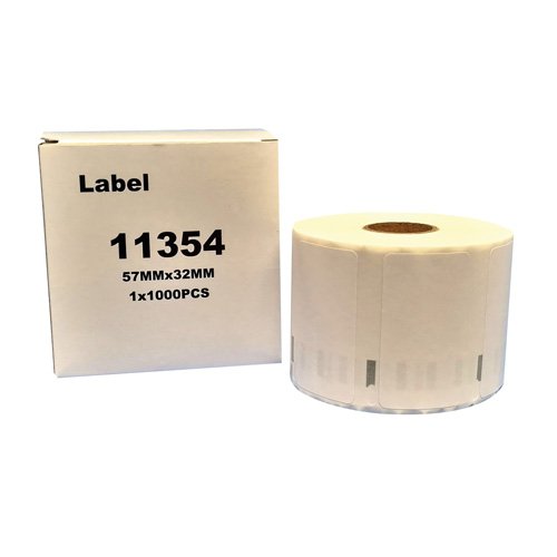 Dymo Compatible 11354 Multi Purpose  Label 57mm x 32mm  1000/roll Label Tapes DY2504