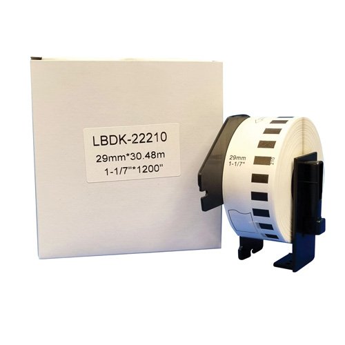 Brother Compatible DK22210 Label Tape 29mm x 90mm x30.48m