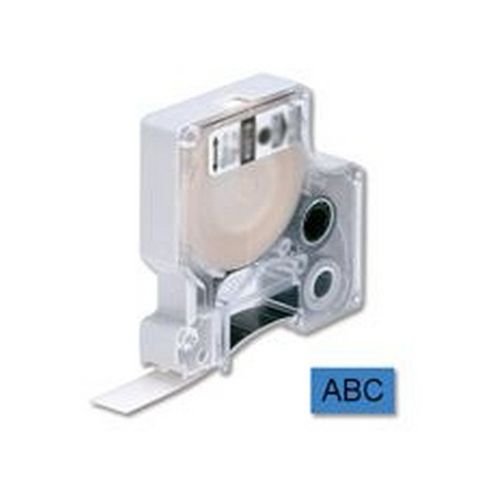 Dymo D1 Labelmaker Tape 7mx12mm Black on Blue