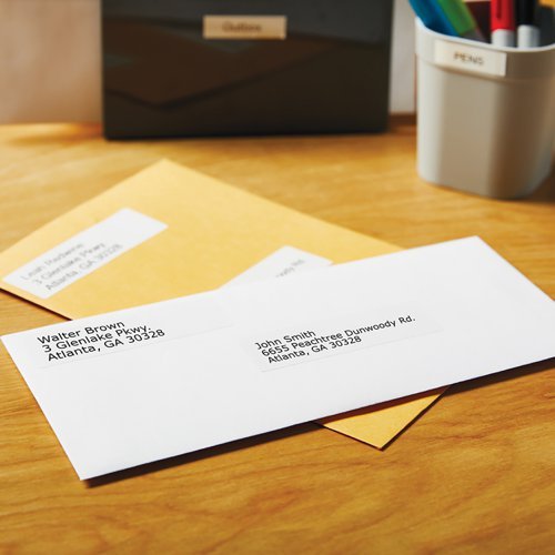 DYMO Authentic LabelWriter Address Labels 28mm x 89mm 24 Rolls of 130 Easy-Peel Labels (3120