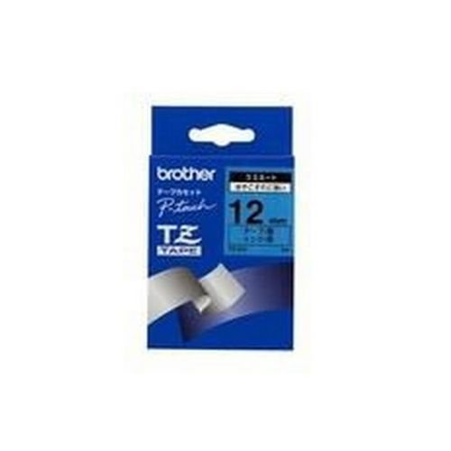 Brother PTouch Tape TZ531 12mm Black/Blue Label Tapes DY9728