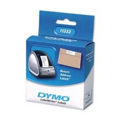 Dymo Labelwriter International Return Address Labels 25x54mm White Pack 500