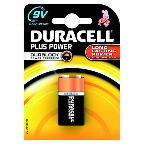 Duracell Duralock Plus Batteries 9V1