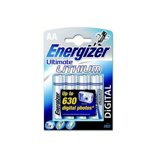 Energizer Ultimate Lithium AAA4 Pack 4 Disposable Batteries EA6832