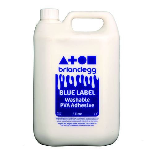 Brian Clegg Blue Label Pva Adhesive 5L
