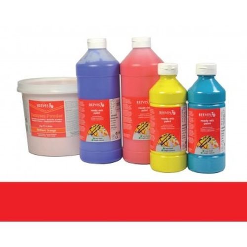 Brilliant Red Reeves Redimix Paint 500ml