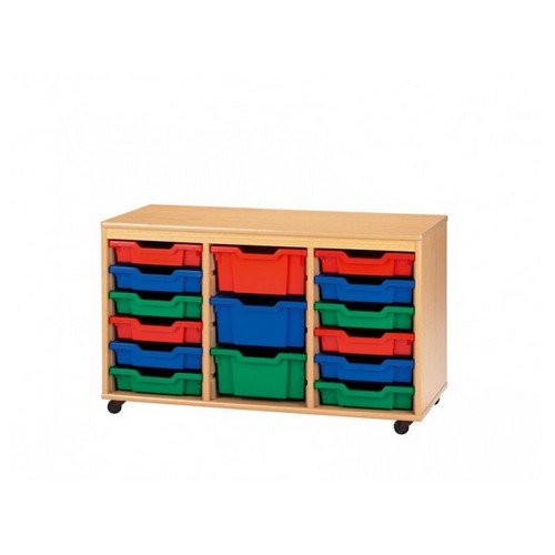 Best Value 3 Deep & 9 Shallow Tray Unit Mobile Choice of 19 Colours