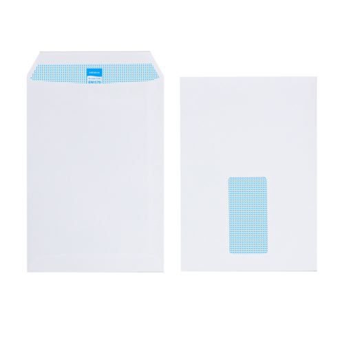 Initiative Envelope Pocket C5 Self Seal 90g White Window Pack 500