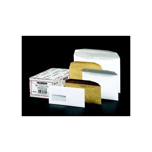 Postmaster Envelope DL+ Window 114x235mm 90gsm White Pack 500