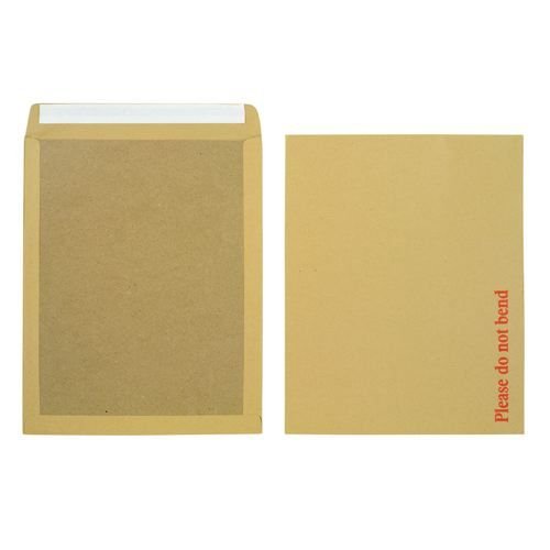 Initiative Envelope Boardbacked Peel n Seal 15.5 x 12.5 inches 115gsm Manilla Pack 50