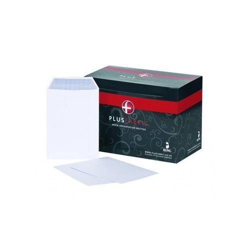 Plus Fabric C5 Envelopes 110gsm Self Seal White (Pack of 250) D23770