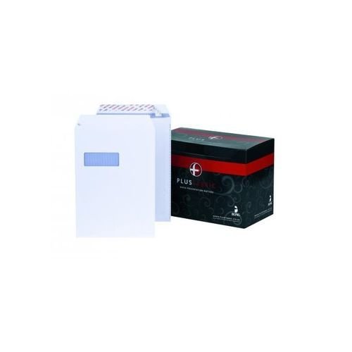 Plus Fabric C4 Window Envelopes Peel and Seal Easy Open 120gsm White (Pack of 250) L23970