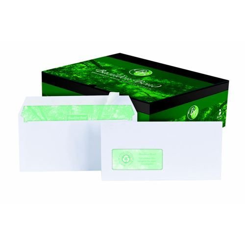 Basildon Bond Envelope DL Window 120gsm White Pack 500