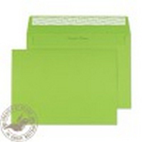 Vibrant Wallet Envelope C5 162x229mm Superseal Lime Green 120gsm Boxed 500