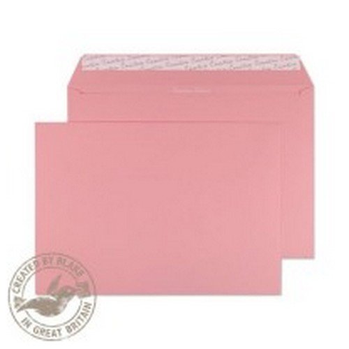 Pastel Wallet Envelope C4 229x324mm Superseal Baby Pink 120gsm Boxed 250