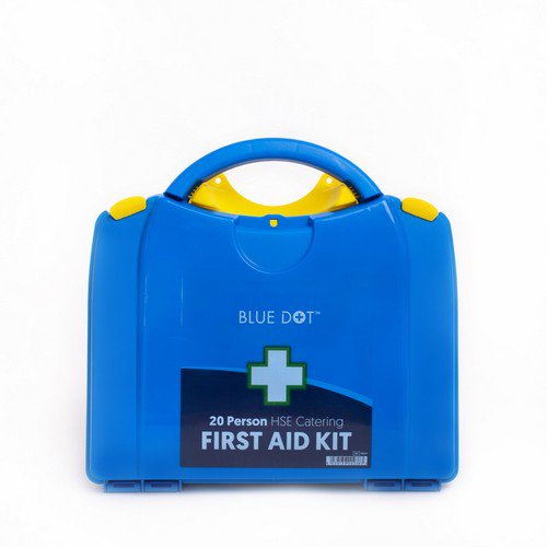 Blue Dot HSE Catering First Aid Kit in PGB Box 20 Person