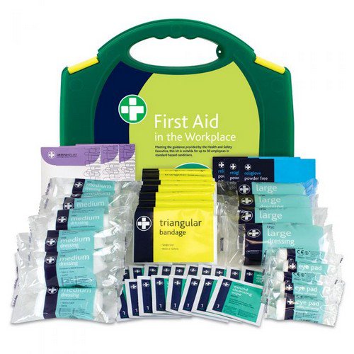 Hse First Aid Kit In Integral Aura Box With Superior Contemporary Looks. Durable Polypropylene Box W