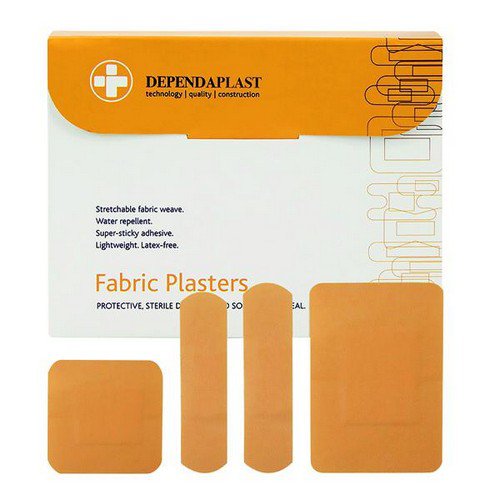 Reliance Medical Dependaplast Fabric Plasters (Pack of 100) 516