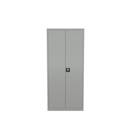 Steel Janitorial Cleaning Cupboard 1800x800mm Silver