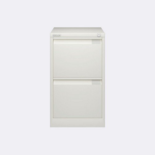 Bisley AOC Filing Cabinet 2 Drawer Chalk