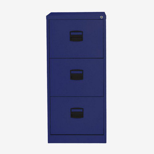 Bisley AOC Filing Cabinet 3 Drawer Oxford Blue