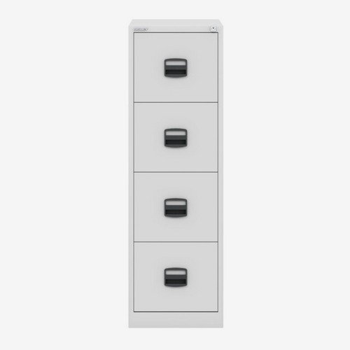 Bisley AOC Filing Cabinet 4 Drawer Light Grey