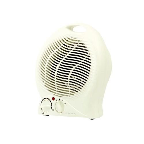2kw Upright Fan Heater With Adjustable Thermostat Control