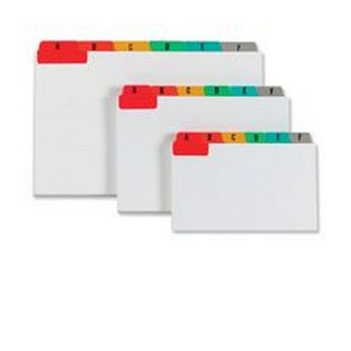 Concord Multicoloured Guide Cards AZ 152x102mm Card Index Dividers GC4334