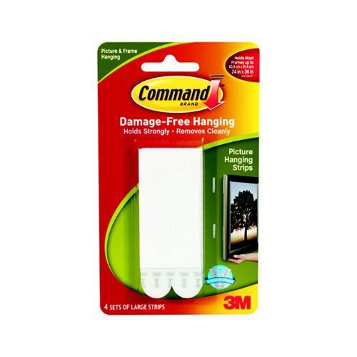 Command Picture Hanging Strips Large Pack 4
