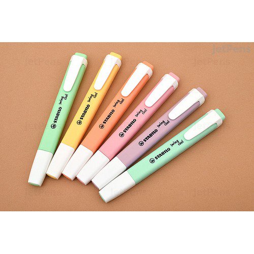 Stabilo Swing Cool Pastel Highlighters Assorted Pack 6
