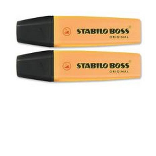 Stabilo Boss Highlighters Chisel Tip 25mm Line Orange Highlighters HI4034