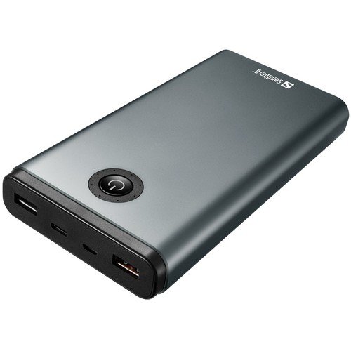 A Powerful Powerbank In Aluminium Featuring High Speed Great Performance And Huge Capacity.