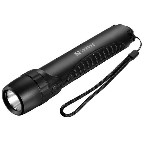 Sandberg Waterproof Torch Powerbank Is The Perfect Gear For Craftsmen And Adventurers.