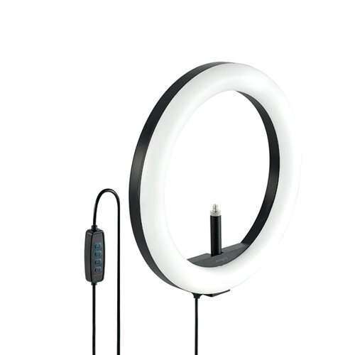 Kensington L1000 Bicolour Ring Light with Webcam Mount for Video Conferencing - Outer cartoon of 8