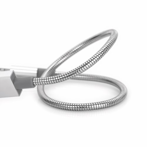 Verbatim Micro B Usb Cable Sync & Charge 30Cm Silver