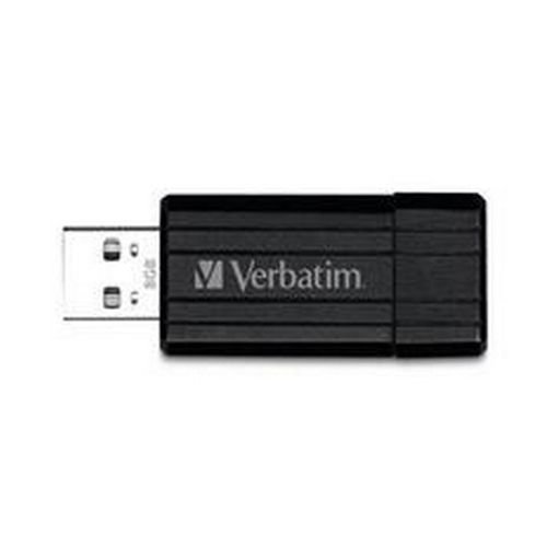Verbatim Store n Go PinStripe USB Drive Black 16GB USB Memory Sticks HW2284