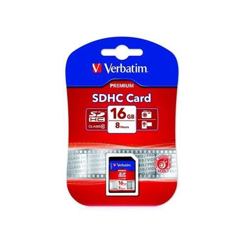 Verbatim 16GB SDHC Card Class 10