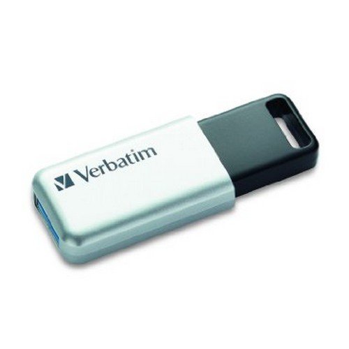 Verbatim Secure Pro USB 3.0 Flash Drive 32GB Silver/Black