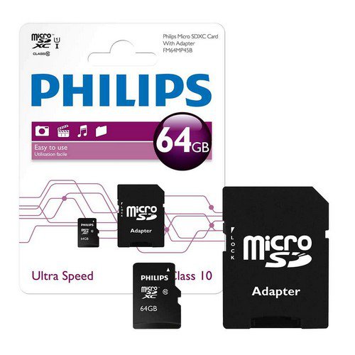 Philips SDXC Card 64GB Class 10