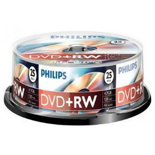 Philips DVD+R 4.7GB 16x Spindle 25 Disks