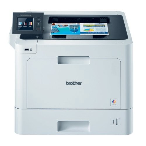 Business laser colour printing with intuitive security functions