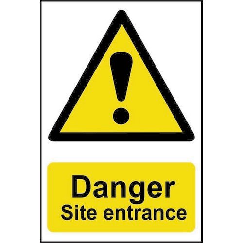 Self adhesive semi-rigid PVC Fire Exit sign (300 x 200mm). Easy to fix simply peel off the backing
